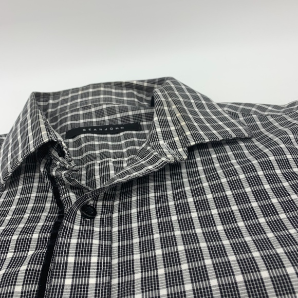 4 for $25 SALE!!!! Sean JeanPlaid Dress Shirt - Picture 4 of 8